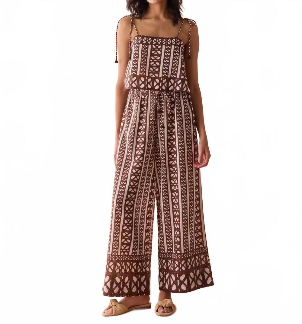 NEW OMIKA women's tillie tank top in nari cacao